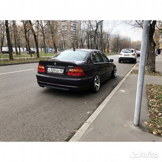 Лип спойлер BMW E46 Седан