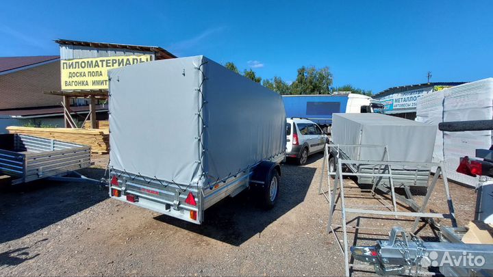 Прицеп 17.025 с тентом аэро 150 см. Есть рассрочка