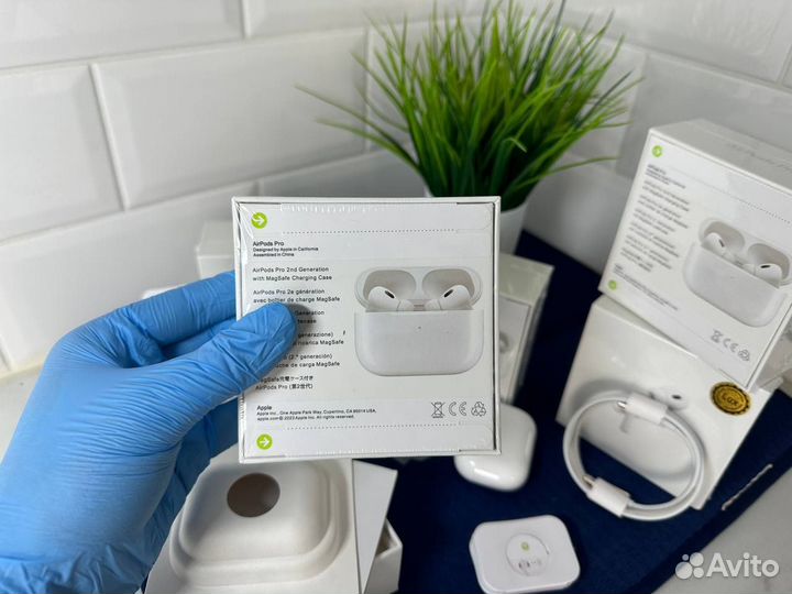 Airpods pro 2 + чехол в подарок