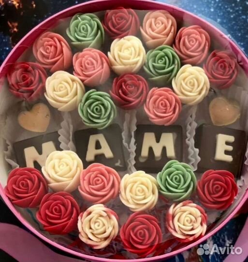 Тюльпаны из шоколада к 8 марта и не только