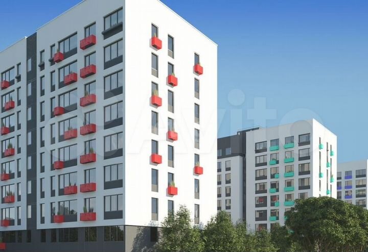 1-к. квартира, 47,8 м², 1/9 эт.