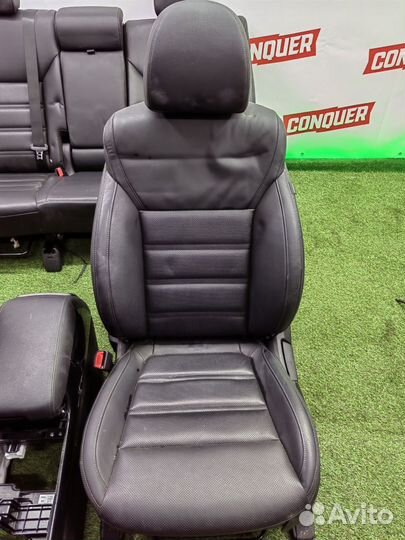 Кожаный салон Kia Sorento prime 3