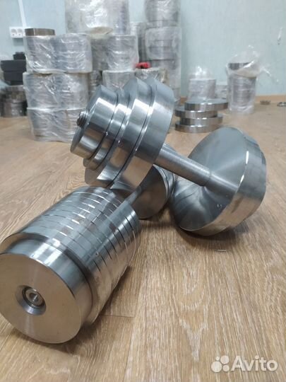 Гантели разборные стальные