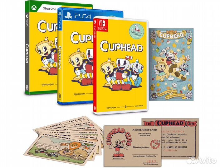 Cuphead (Nintendo Switch, русские субтитры)