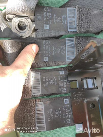 Ремень безопасности Opel Corsa D