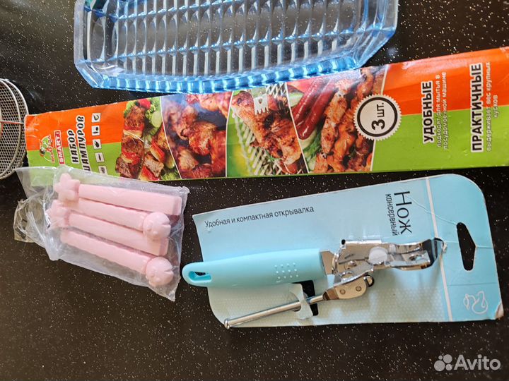 Сэндвичница+посуда для дачи