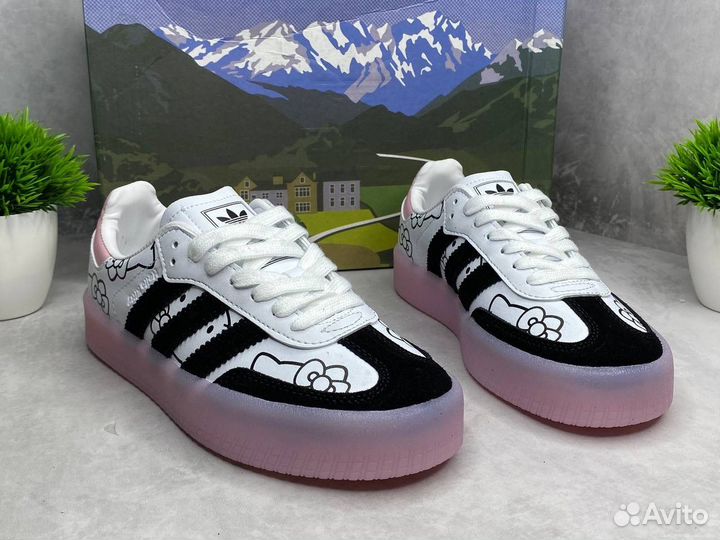 Кроссовки Adidas Samba Hello Kitty