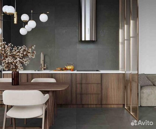 Керамогранит Evolution Gris Серый матовый 60x119,5