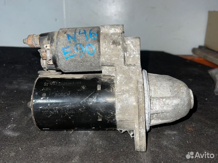 Стартер бмв n46