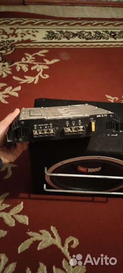 Сабвуфер и усилитель бу