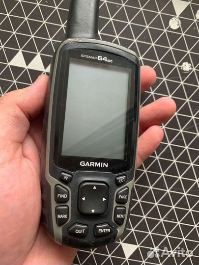 Навигатор Garmin GPSmap 64st «С картами»