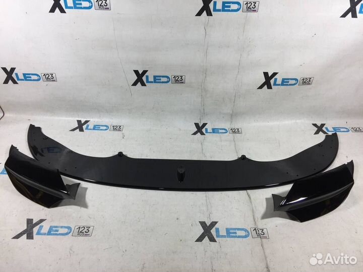 Губа сплиттер на передний бампер BMW F10 M5