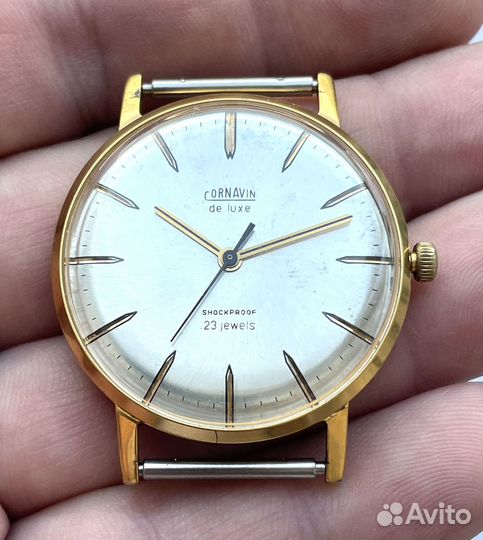 Часы Cornavin DE luxe делано в СССР