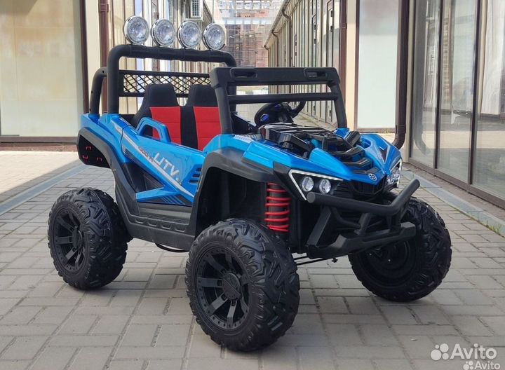 Большой Двухместный Детский Электромобиль Багги