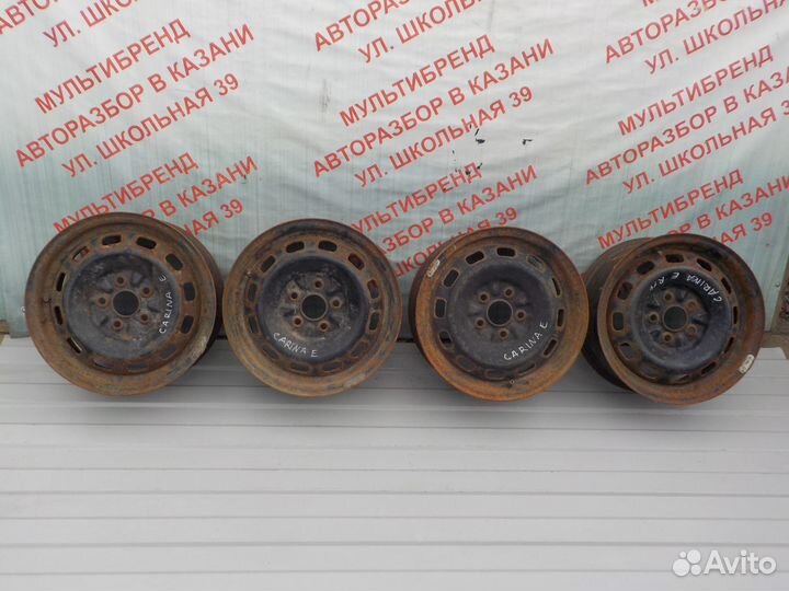 Диски штампованные штампы Тойота Карина Е