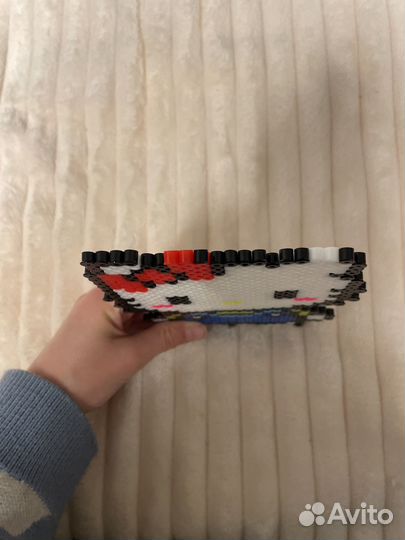 Это термо мазайка - Hello kitty (поделка)