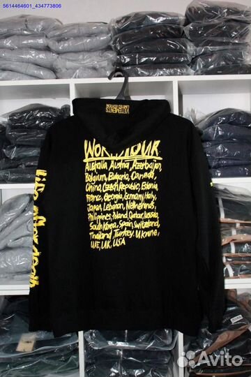 Худи Vetements oversize black (Арт.48444)