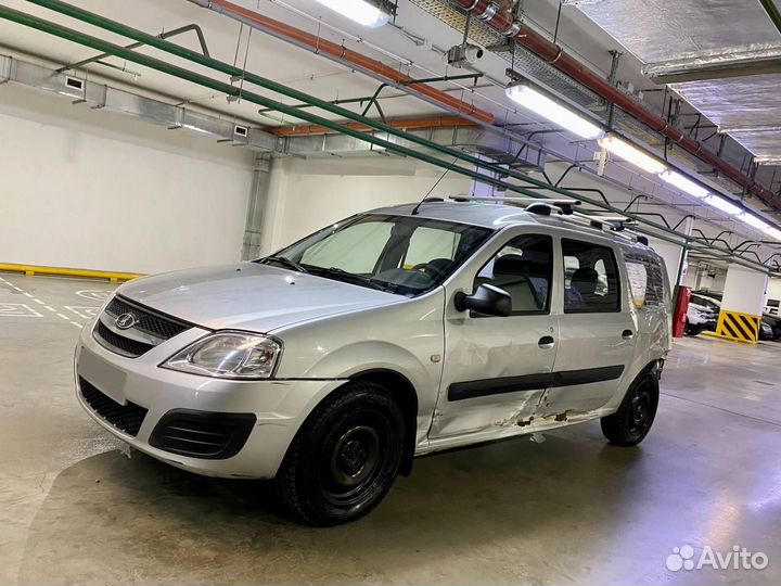 LADA Largus 1.6 МТ, 2015, битый, 109 390 км