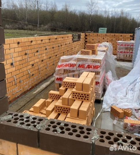 Кирпич облицовочный Светлый