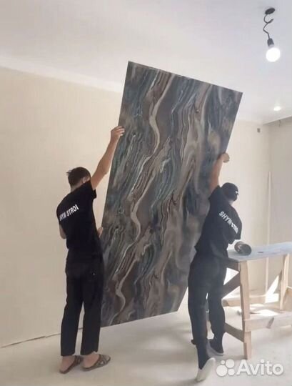 Гибкий мрамор для интерьера