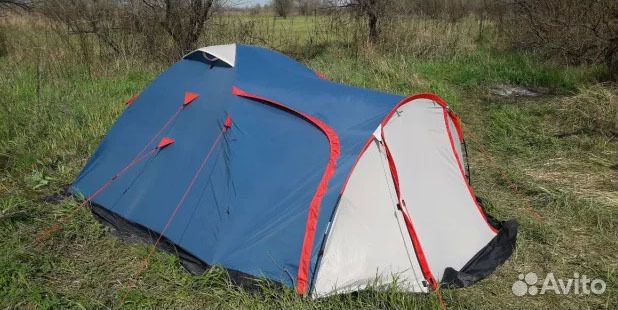 Палатка Canadian Camper rino 2 (цвет синий)