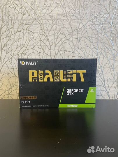 Видеокарта gtx 1660 super 6gb