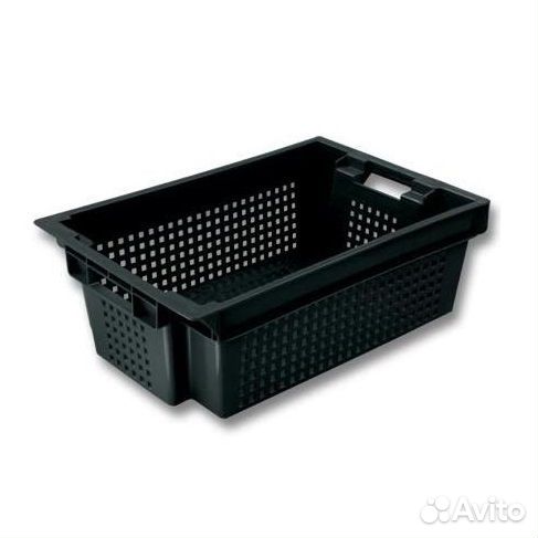 Ящик овощной перфорированный 60*40*20см