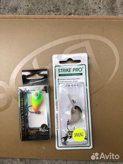 Воблера и блесна