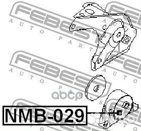 NMB-029 сайлентблок задней подушки двигателя NI