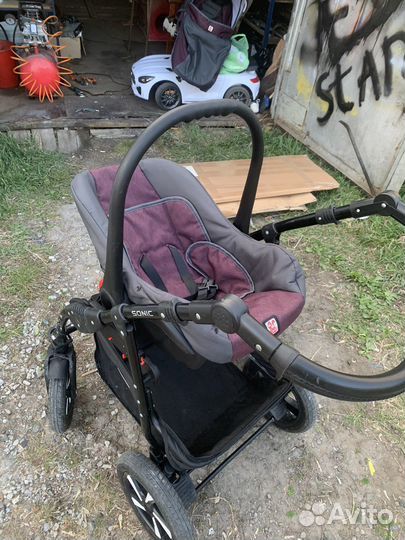 Коляска 3 в 1 sonic