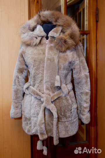 Шуба из мутона