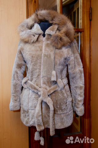 Шуба из мутона