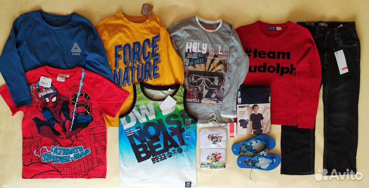 Новое пакетом мальчику 122-128 см Crazy 8 Name it