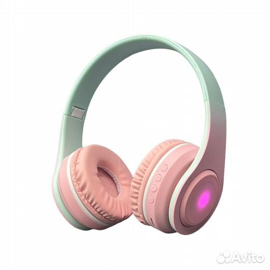 Bluetooth гарнитура RKD-96 Blue-Pink