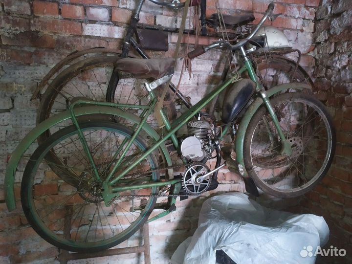 Пвз 16 вм мoтoвeлocипед СССР 1963