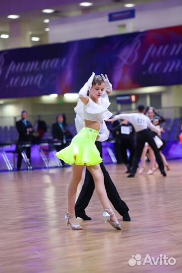 Платье для бальных танцев латина ю1