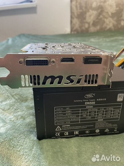 Видеокарта rx 550 4gb