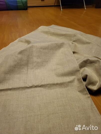 Льняная ткань СССР плотная новая 488 х 78 см отрез