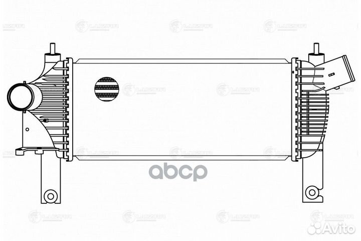Онв (радиатор интеркулера) для а/м Nissan