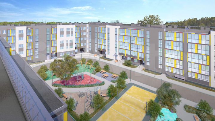 2-к. квартира, 57 м², 5/5 эт.