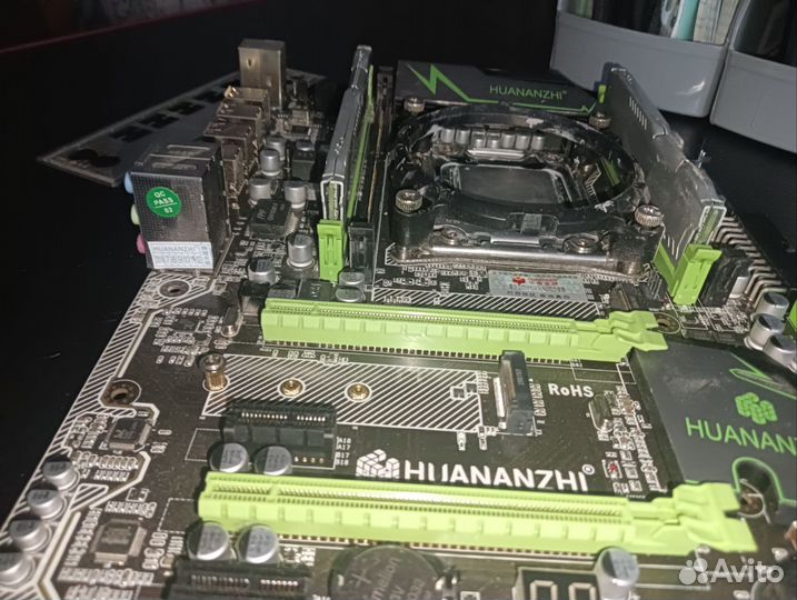 Комплект мать+проц+озу+кулер