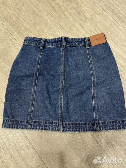 Юбки джинсовые Pull&Bear; Bershka