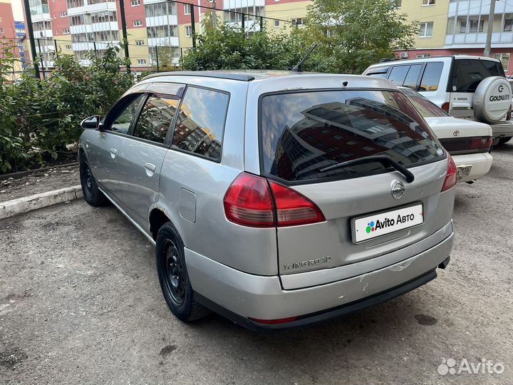 Nissan Wingroad 1.5 AT, 2004, 373 700 км