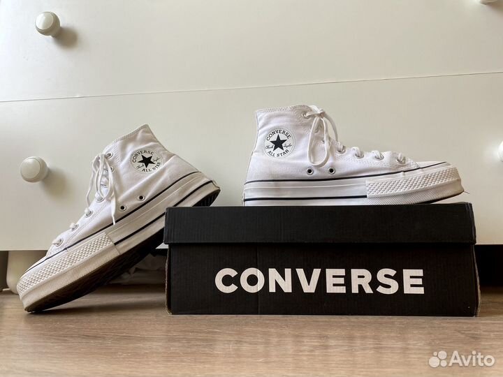 Кеды Converse Chuck Taylor All Star высокие белые