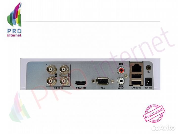 Видеорегистратор HD-TVI HiWatch DS-H204QA