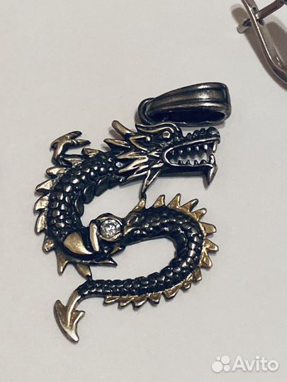 Серебряный набор «Драконы»