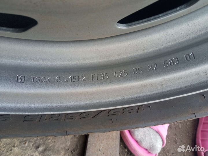 Зимние колеса r15 4 98