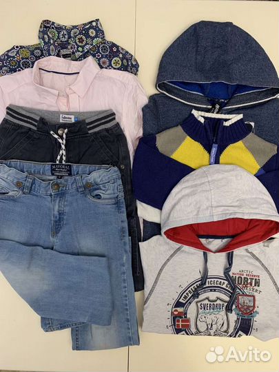 Одежда пакетом для мальчика 110 116