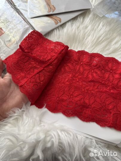 Чулки красные, Германия, 4XL