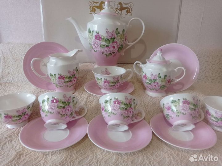 Сервиз чайный новый 